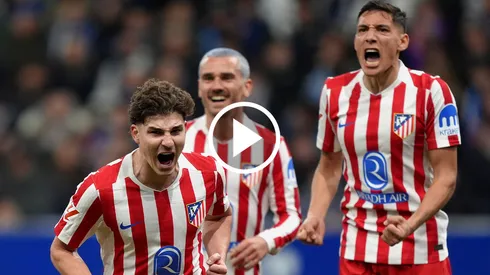 Julián Alvarez le dio la victoria a Atlético de Madrid.