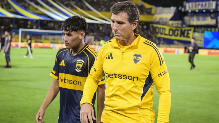 Claudio Úbeda, director técnico de Boca Juniors.