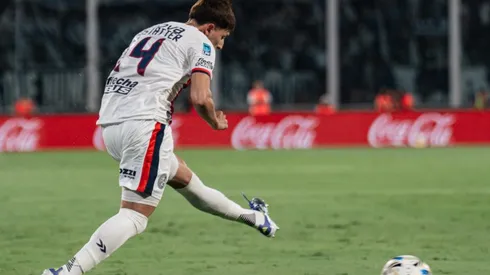 Agustín Ladstatter en acción.