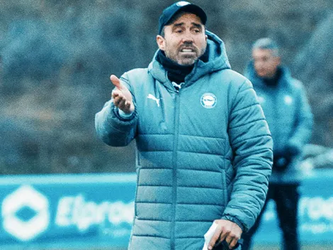 Mientras define su llegada a River, Coudet dirigirá su última práctica en Deportivo Alavés