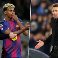 Hansi Flick advierte a Diego Simeone con Lamine Yamal