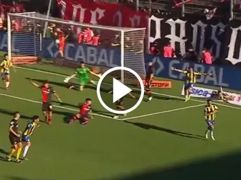 El gol de Ángel Di María en Rosario Central vs. Newell's