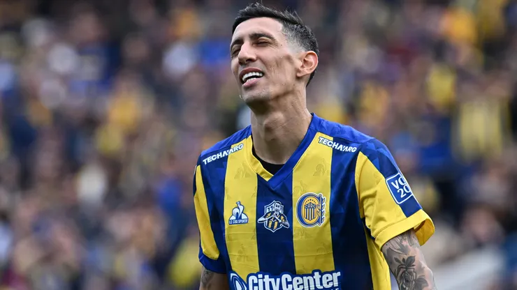 Ángel Di María, futbolista de Rosario Central.