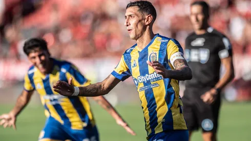 Ángel Di María, futbolista de Rosario Central.
