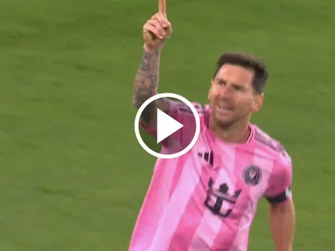 Messi convirtió su primer gol oficial del año en el clásico entre Inter Miami y Orlando City