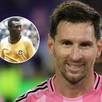 Messi igualó una de las estadística más importantes de Pelé