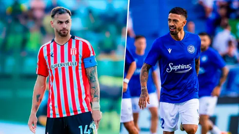 Leandro González Pírez y Manuel Lanzini, protagonistas de Estudiantes y Vélez.