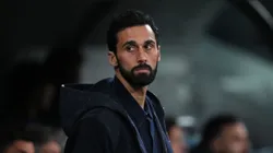 Álvaro Arbeloa, entrenador de Real Madrid, durante la caída ante Getafe.