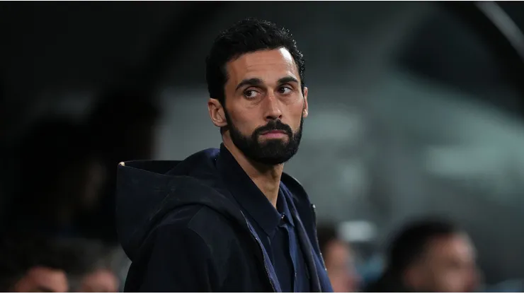 Álvaro Arbeloa, entrenador de Real Madrid, durante la caída ante Getafe.
