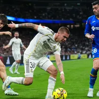 La prensa española le puso un “1” a Mastantuono tras su expulsión en la derrota del Real Madrid