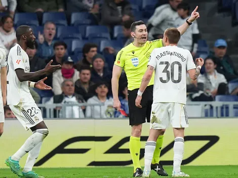 Se supo lo que le dijo Franco Mastantuono al árbitro para ser expulsado en Real Madrid vs. Getafe