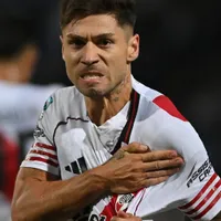 El gol de Montiel para darle el empate a River ante Independiente Rivadavia