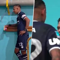 ¿Qué se dijeron? La charla entre Juanfer y Villa en los pasillos tras el empate