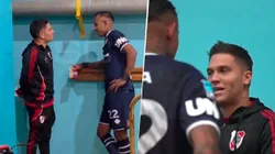 ¿Qué se dijeron? La charla entre Juanfer y Villa en los pasillos tras el empate