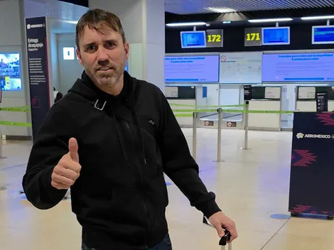 Chacho Coudet se despidió de España y ya viaja rumbo a Argentina: la primera foto como DT de River