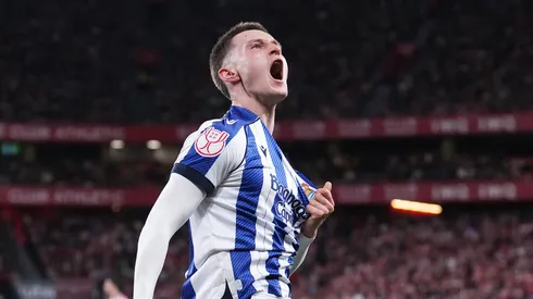 Real Sociedad venció por 1-0 a Athletic Club en la ida de las semifinales de la Copa del Rey.