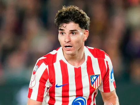 Julián Álvarez fue muy cuestionado por su partido ante Barcelona: "Menuda mentira"