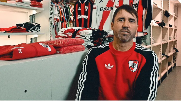 Eduardo Coudet, DT de River.