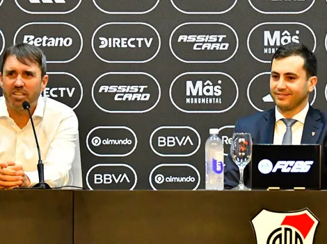 Di Carlo y Coudet confirmaron que River se retiró del mercado: "Trabajamos para junio"