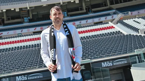 Eduardo Coudet, entrenador de River.