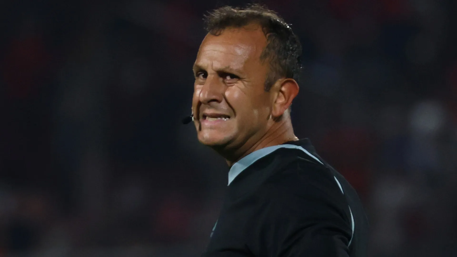 Darío Herrera, el árbitro del partido. (Foto: Getty).