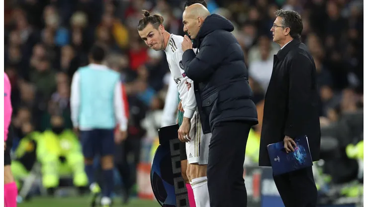 Gareth Bale y Zinedine Zidane en Real Madrid.