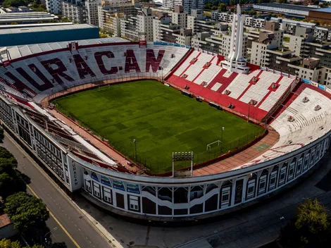 ¿Huracán vs. River se juega sin público por el derrumbe en Parque Patricios?