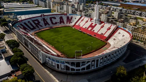 ¿Huracán vs. River se juega sin público por el derrumbe en Parque Patricios?