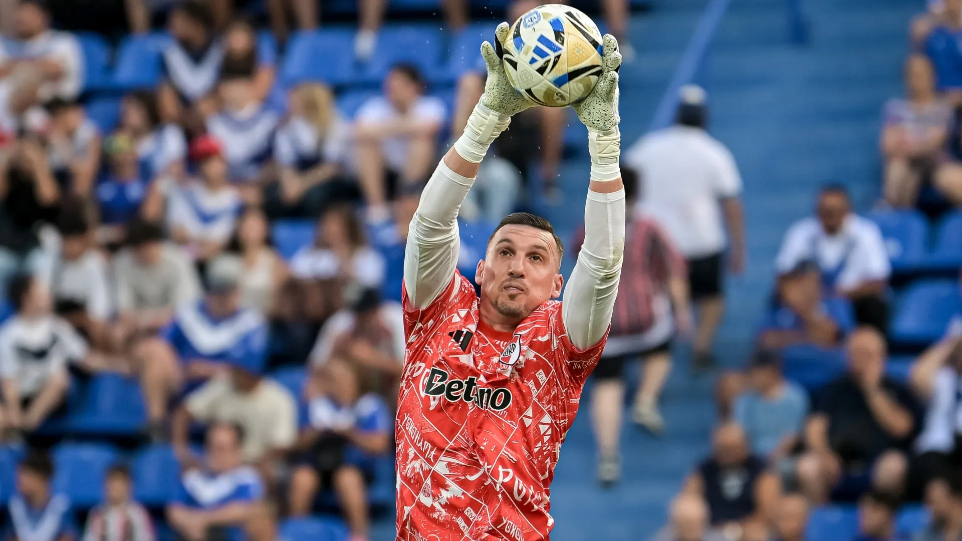 Franco Armani, arquero e ídolo de River. (Getty Images)