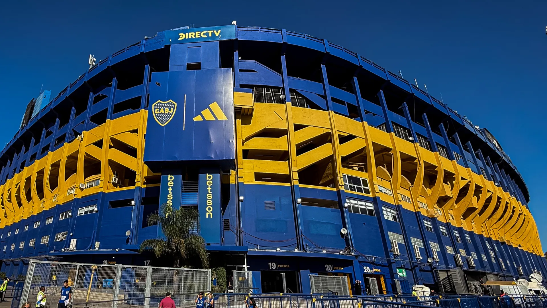 La Bombonera, estadio de Boca Juniors.