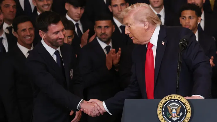 Messi y Trump