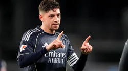 Federico Valverde, autor del gol agónico de Real Madrid ante Celta de Vigo.