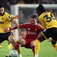 Mac Allister salió lesionado en el triunfo de Liverpool ante Wolverhampton