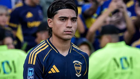 Exequiel Zeballos, futbolista de Boca Juniors.