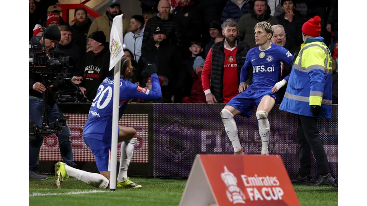 Alejandro Garnacho hizo un gol y jugó los 120 minutos que duró el partido frente al Wrexham por la FA Cup.