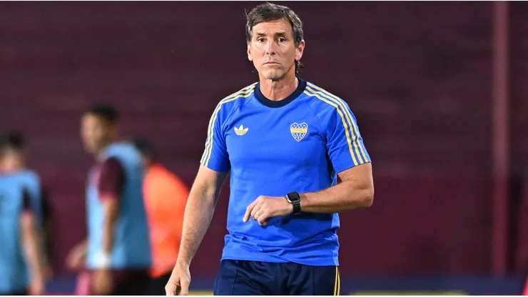Claudio Úbeda, DT de Boca.