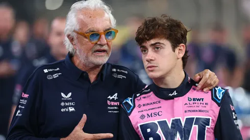 Flavio Briatore y Franco Colapinto, hombres de Alpine en la Fórmula 1.