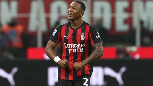 Pervis Estupiñán, autor del gol de Milan ante Inter,