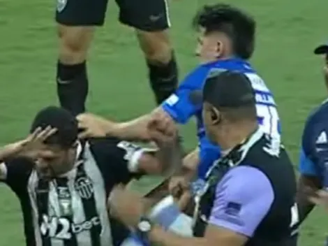 Escándalo en Brasil: batalla campal en el clásico entre Cruzeiro y Atlético Mineiro