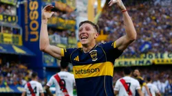 Juan Barinaga, defensor de Boca tras vencer a River en el Superclásico de 2025.