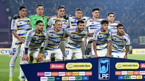 Los futbolistas de Boca Juniors.