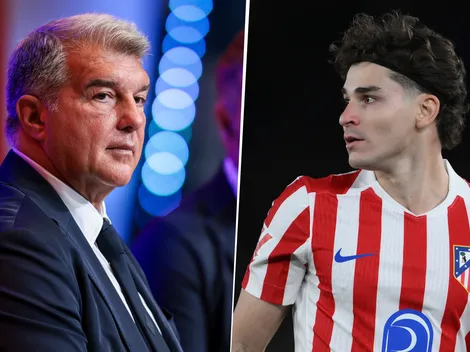 Joan Laporta contra Julián Alvarez: ''No es un jugador para hacer saltar la banca''