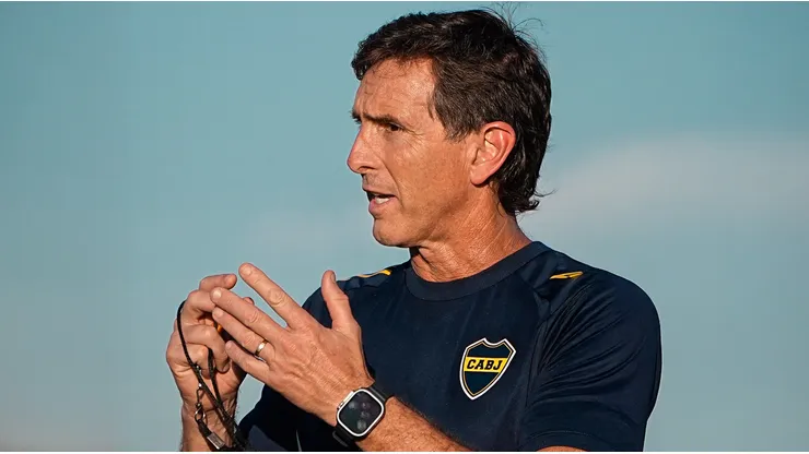 Claudio Úbeda, entrenador de Boca.