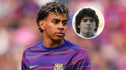 Lamine Yamal superó a Lionel Messi y a Cristiano Ronaldo en llegar con menor edad a los 50 goles, pero no pudo con Diego Maradona.