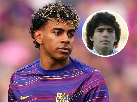 Lamine Yamal desplazó importante récord de Lionel Messi y Cristiano Ronaldo, pero no pudo con Diego Maradona
