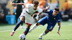 Doué y Enzo Fernández, en la final del Mundial de Clubes.