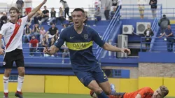 Agustín Heredia en su paso por Boca.