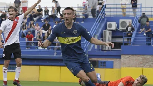 Agustín Heredia en su paso por Boca.