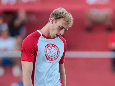 Gomes Gerth, sparring en Qatar 2022, se rompió los ligamentos cruzados