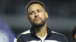 Neymar, capitán de Santos.